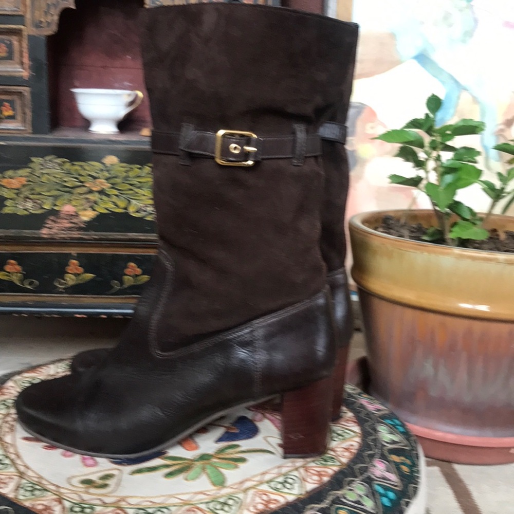 Marc Jacobs Brown Leather Boots
